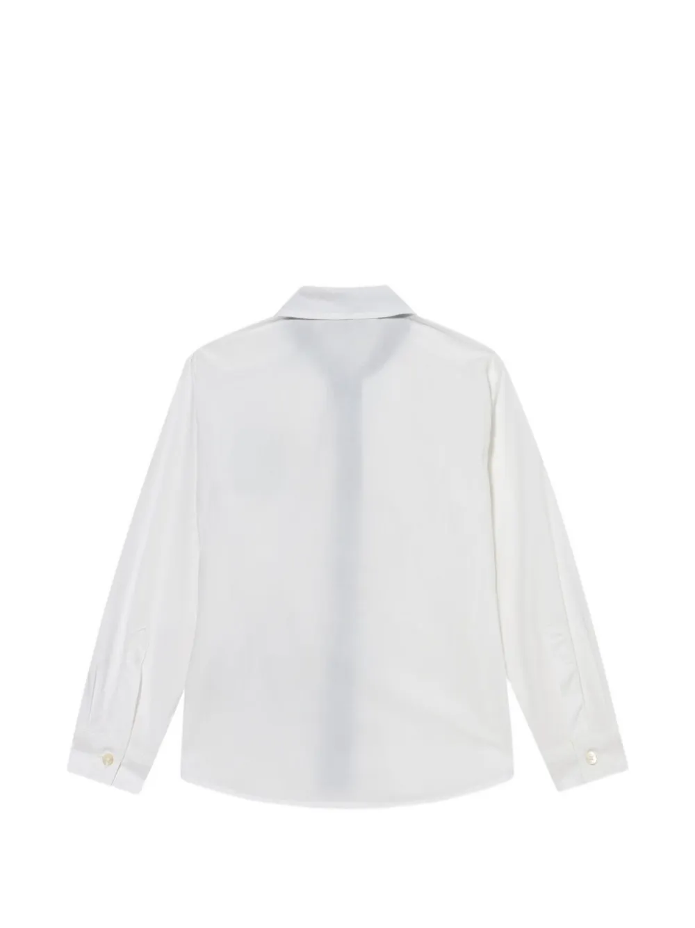 Roberto Cavalli Junior logo-embroidered shirt Wit