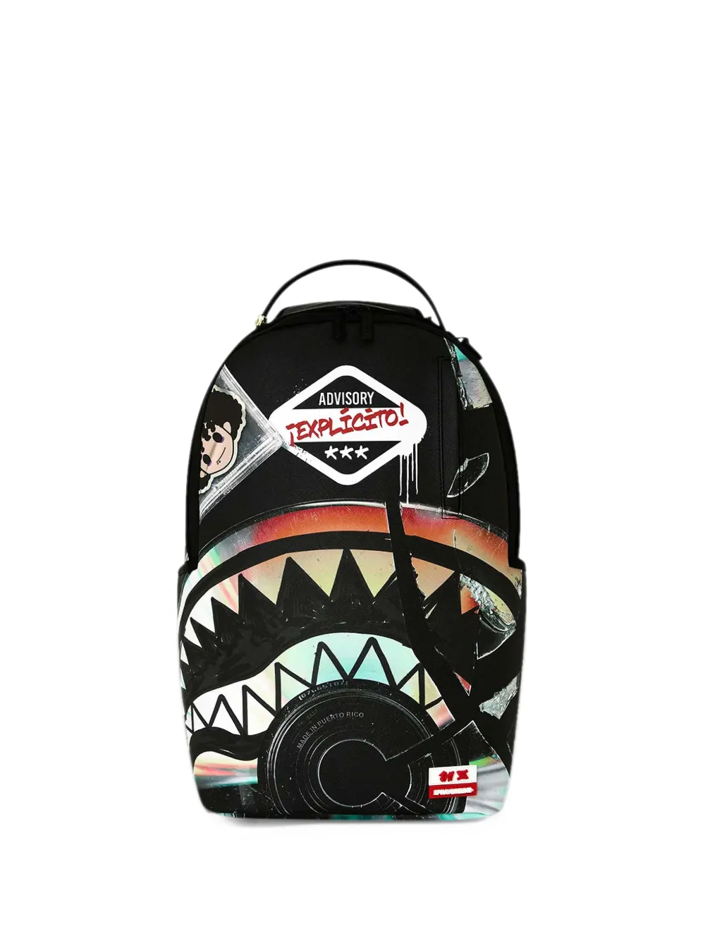 Sprayground Jon Z Burned Disc backpack - Nero