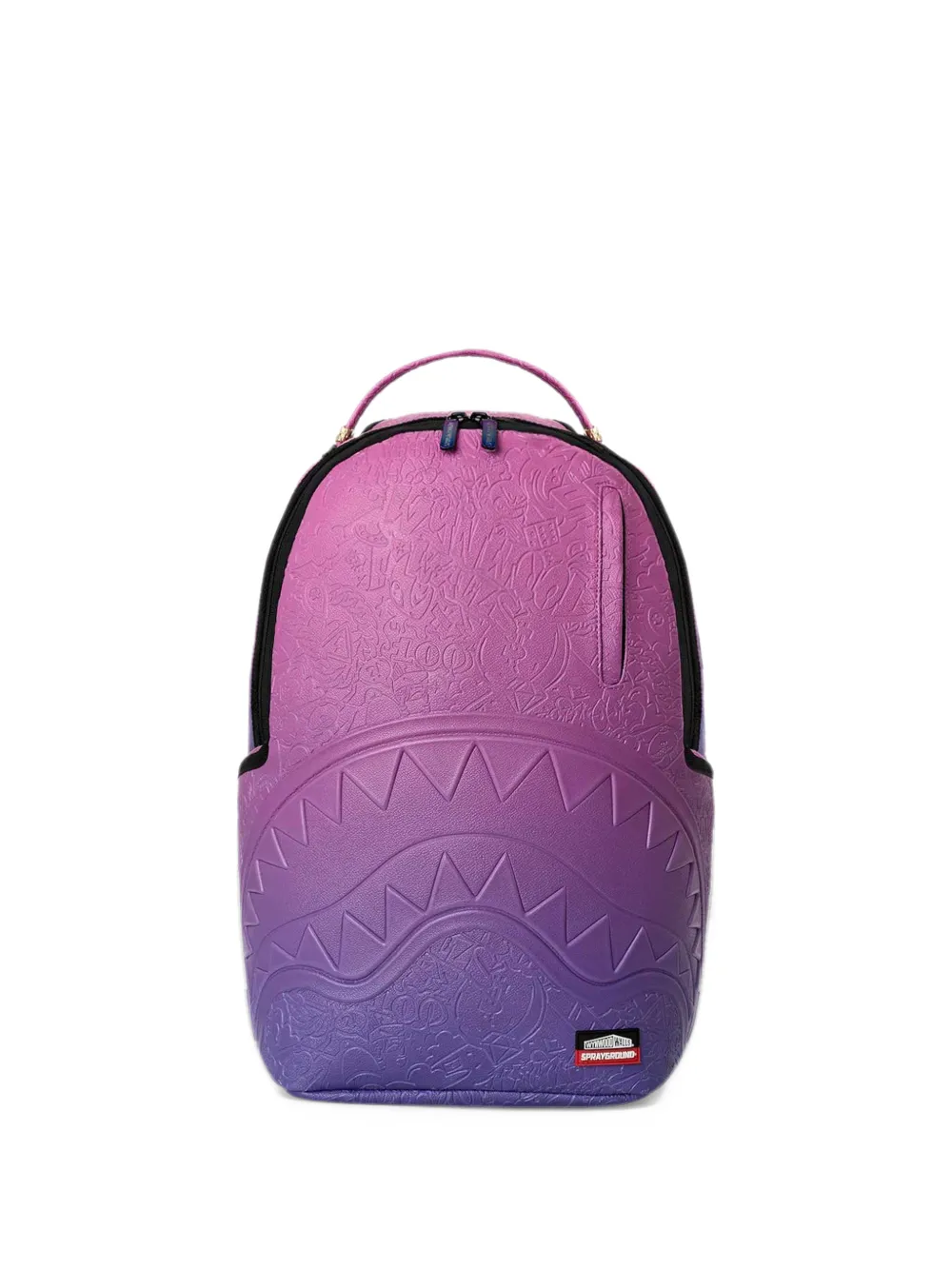 Sprayground Wynwood Walls doodle-embossed backpack - Viola