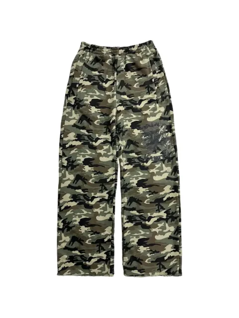Saint Vanity camouflage-print track pants