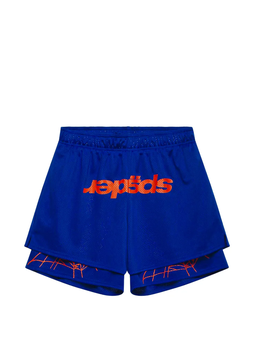 SP5DER mesh double-layer shorts | Sportshorts | Image 2