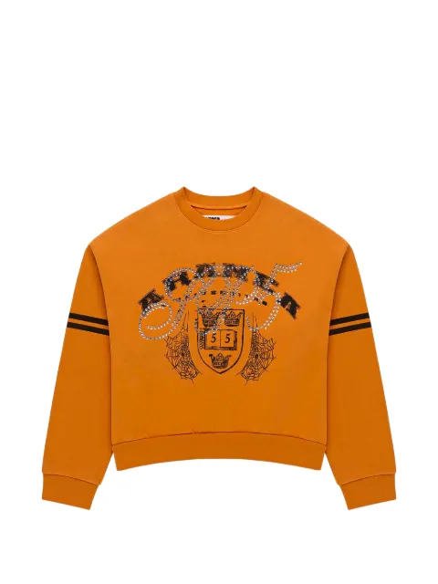 SP5DER Aranea crystal-embellished sweater