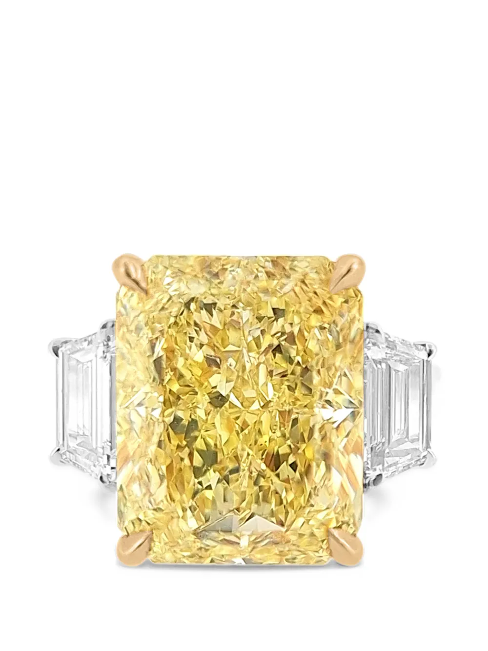 HYT Jewelry embellished color diamonds ring - Argento