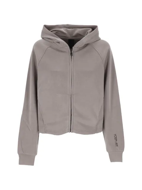 ICEPORT raglan-sleeve zip-up hoodie
