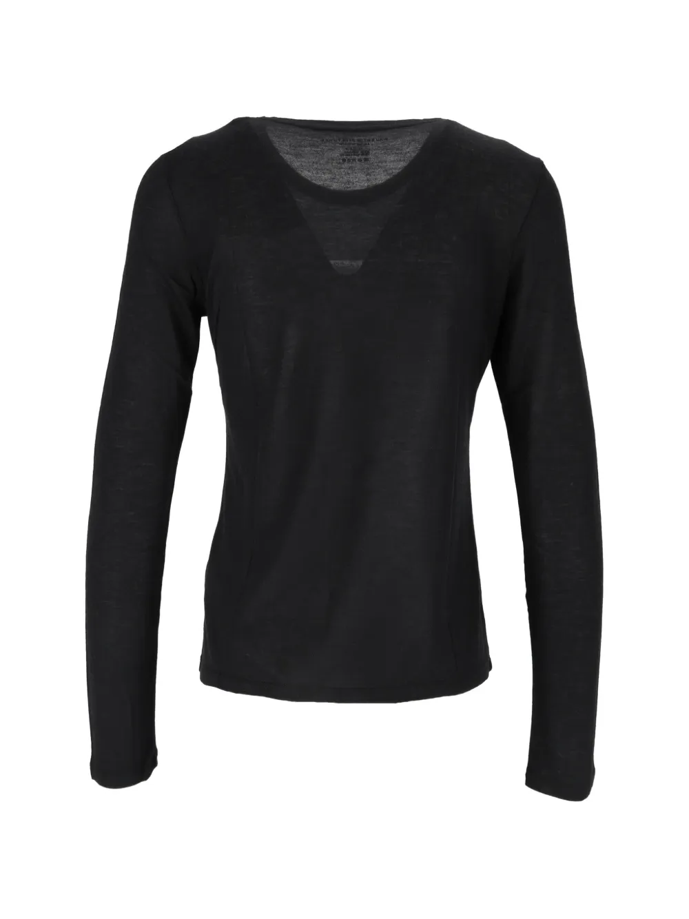 Majestic Filatures long-sleeve T-shirt Zwart