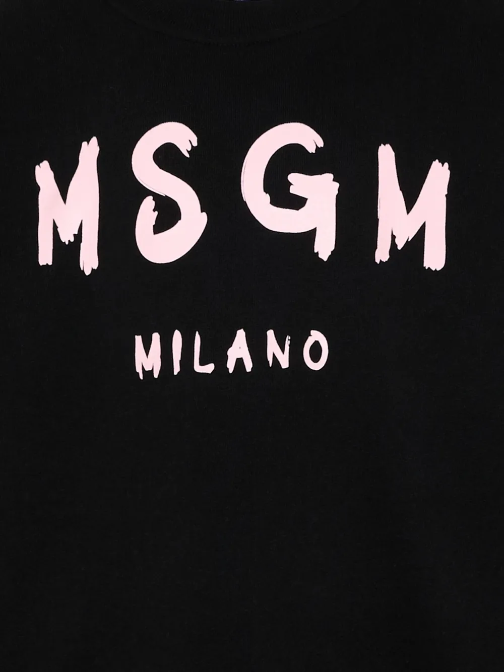 MSGM Kids logo-print sweater Zwart