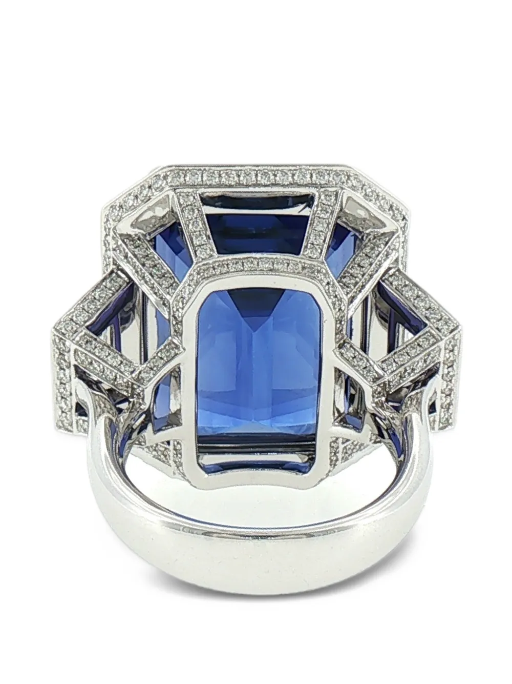 HYT Jewelry tanzanite and diamond ring - Argento