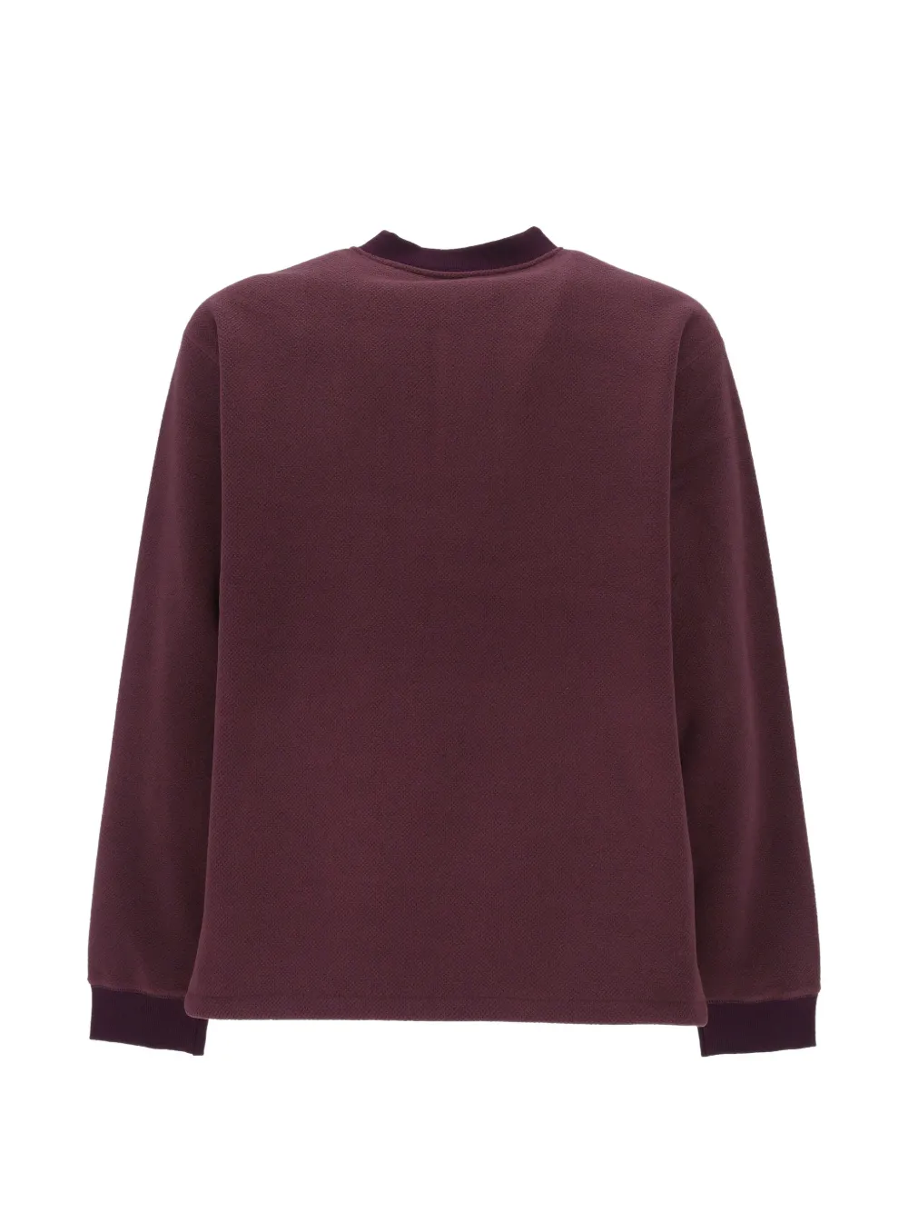KAPPY button-placket sweater Rood
