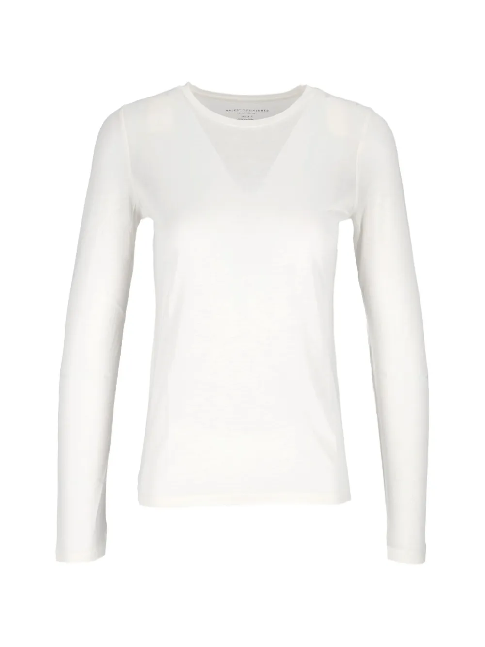 Majestic Filatures long-sleeve T-shirt Wit