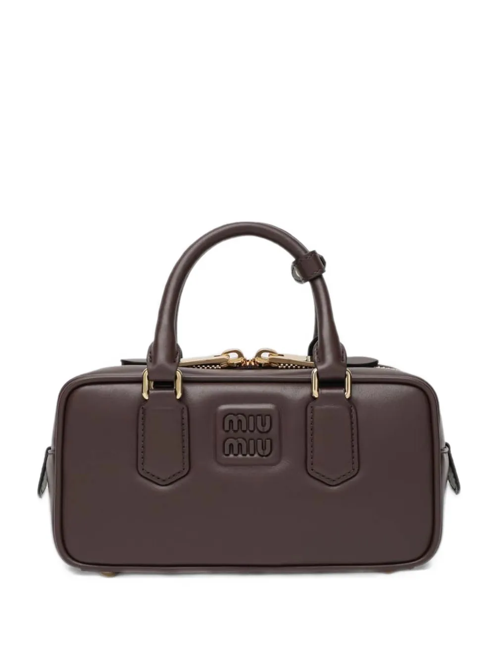 Miu Miu Arcadie leather bag - Marrone