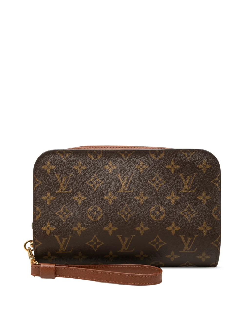 Louis Vuitton Pre-Owned 2003 Monogram Orsay clutch bag - Marrone