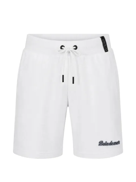 BAINDEMER logo-patch drawstring shorts