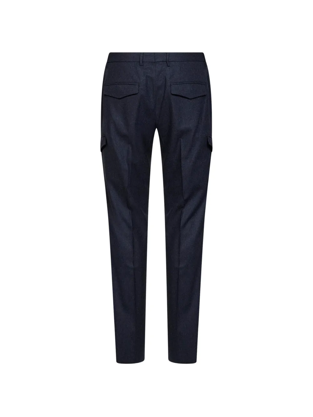 Tagliatore pleated tapered trousers Blauw