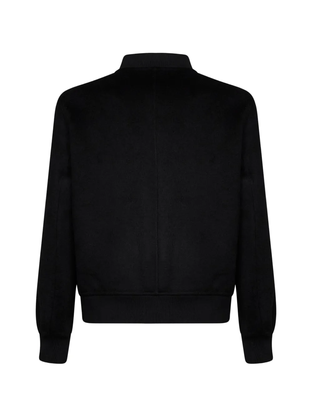 D4.0 zip-up bomber jacket Zwart