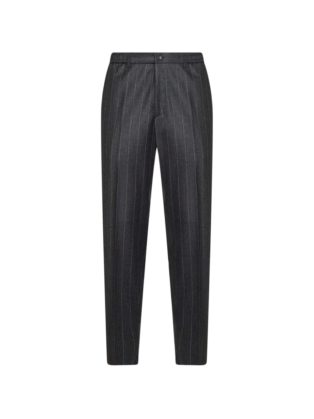 Tagliatore pinstripe-pattern tapered trousers Grijs