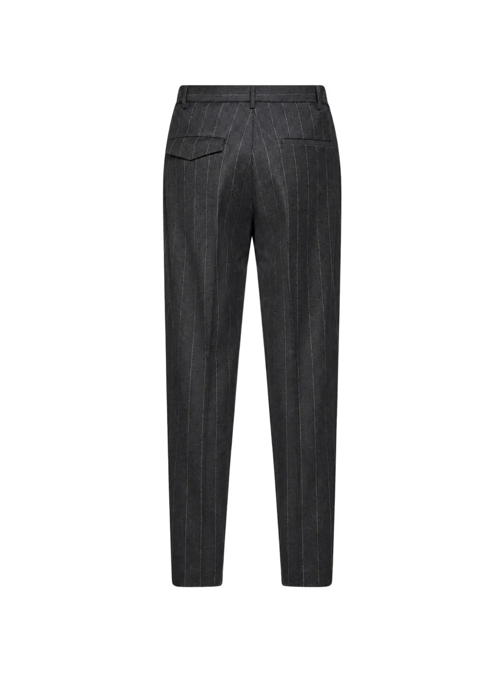 Tagliatore pinstripe-pattern tapered trousers Grijs