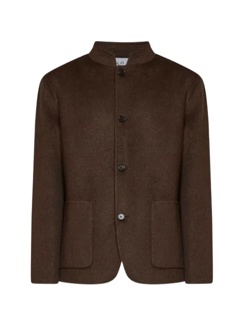 D4.0 guru-collar wool jacket