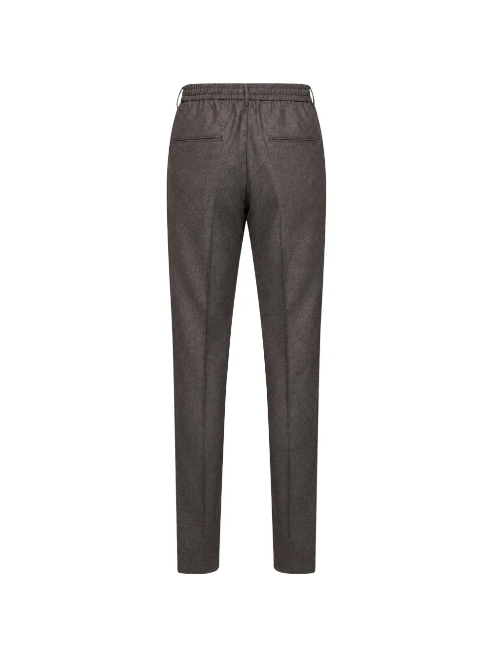 Tagliatore pleated drawstring trousers Grijs
