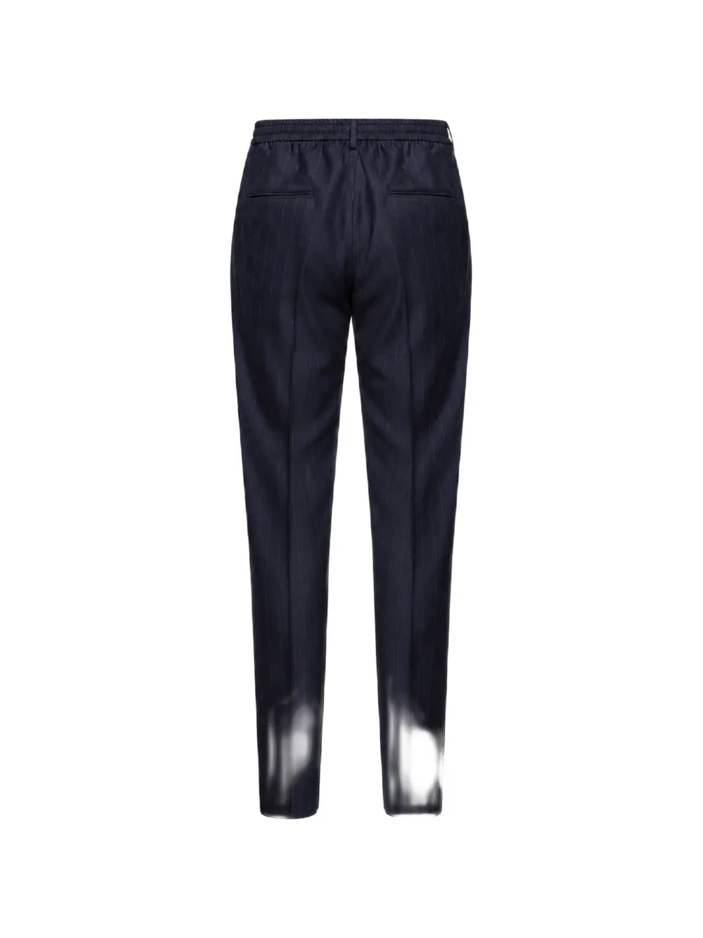 Tagliatore Newman pinstriped virgin-wool trousers Blauw