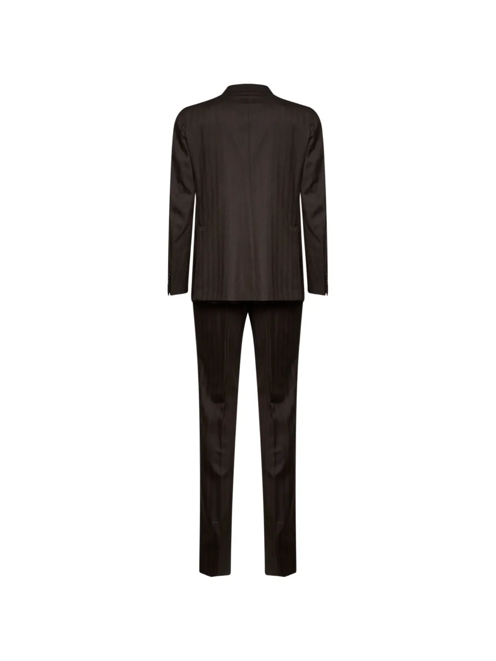 Tagliatore double-breasted striped suit Bruin