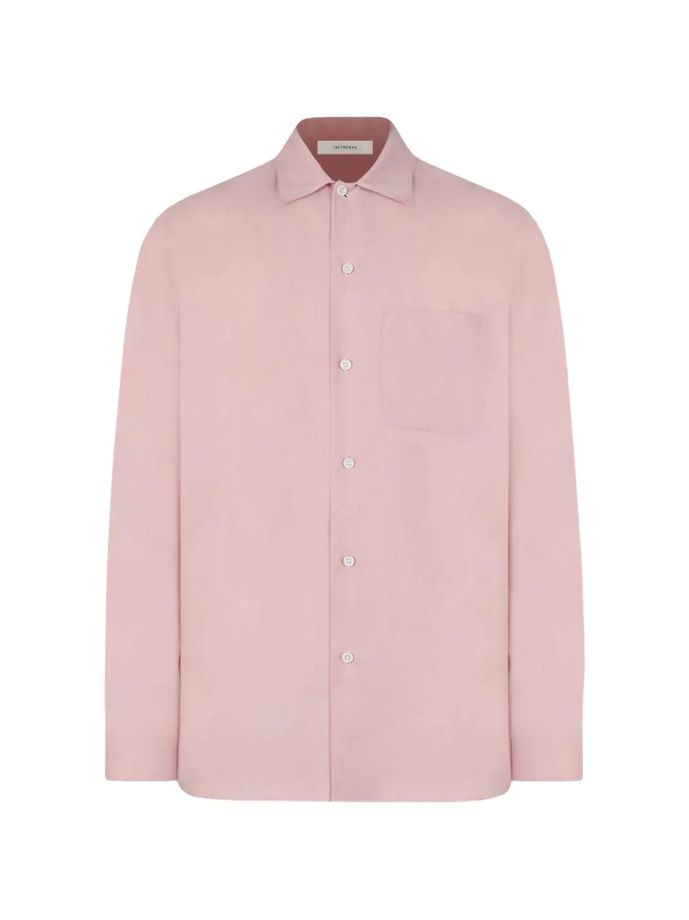 Umit Benan Weekend brushed shirt - Pink
