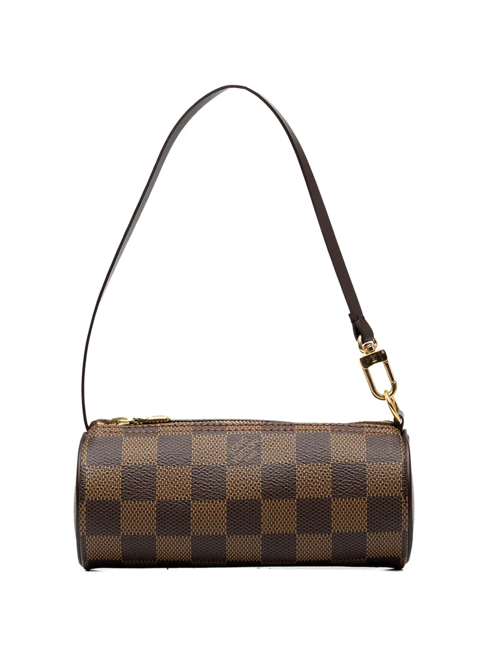 Louis Vuitton Pre-Owned 1990-2006 Damier Ebene Papillon Pochette handbag - Marrone