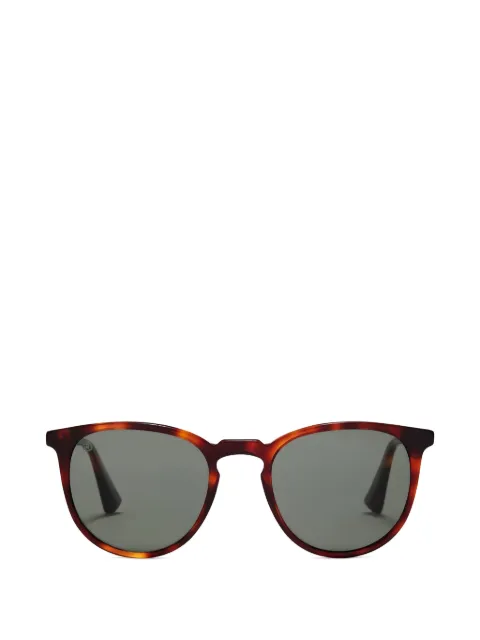 TAYLOR MORRIS tortoiseshell-effect round-frame sunglasses