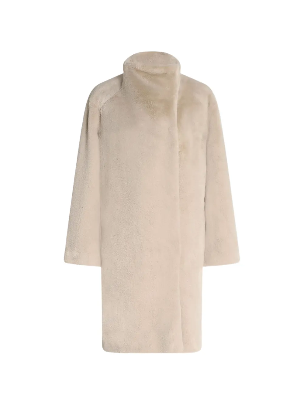 BOSS relaxed-fit teddy coat - Toni neutri