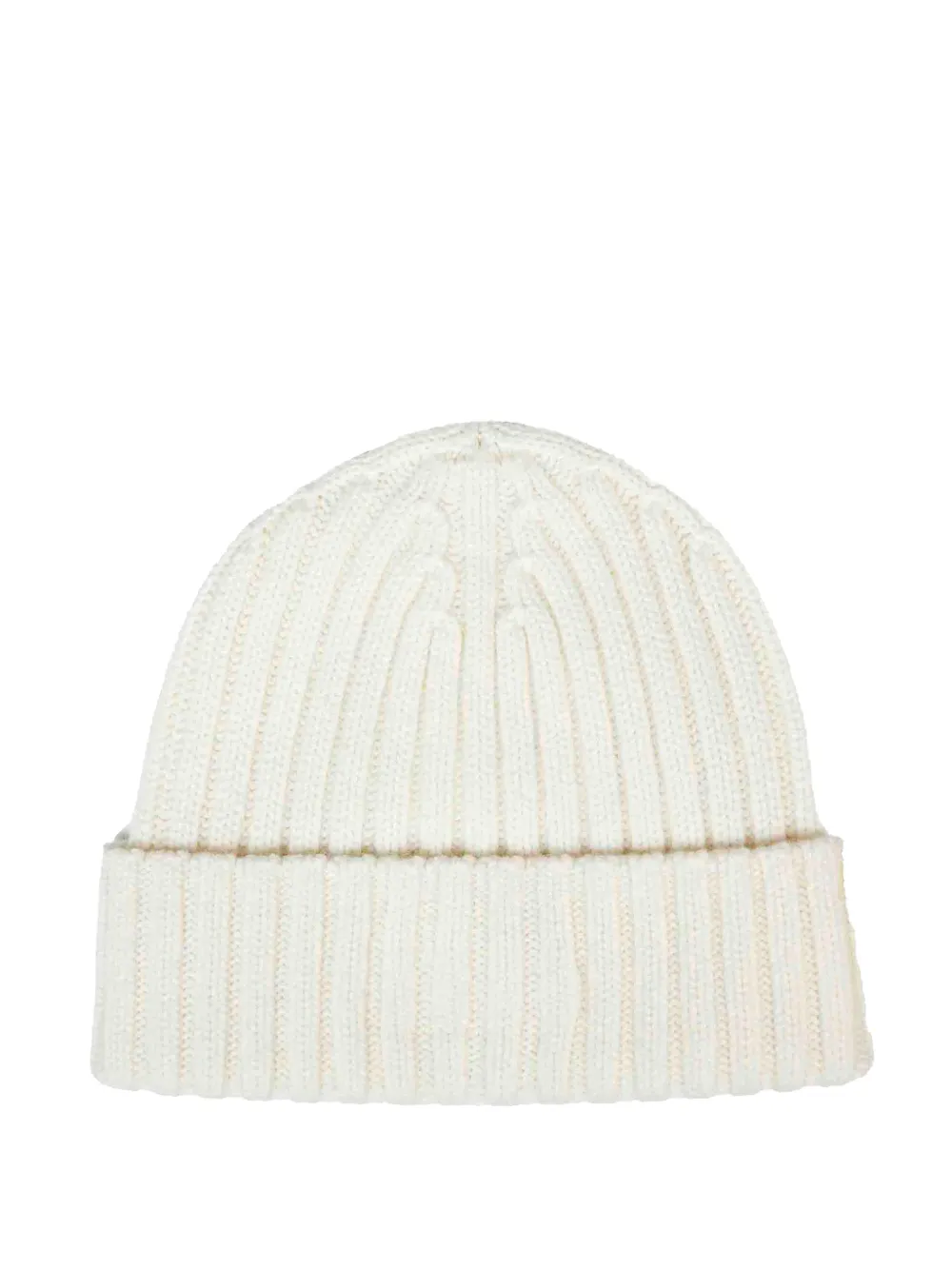 MC2 Saint Barth Ribgebreide wollen muts Beige