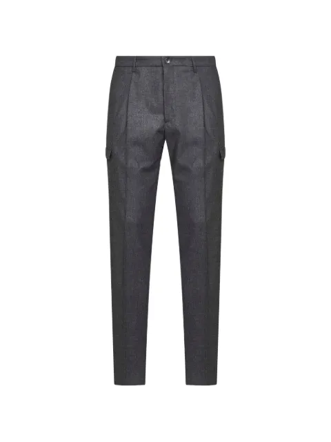 Tagliatore pleated tapered trousers
