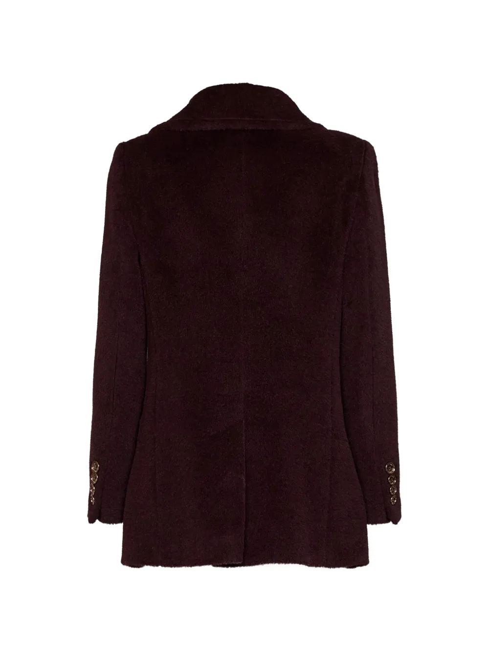 Tagliatore Blanche double-breasted A-line coat Rood