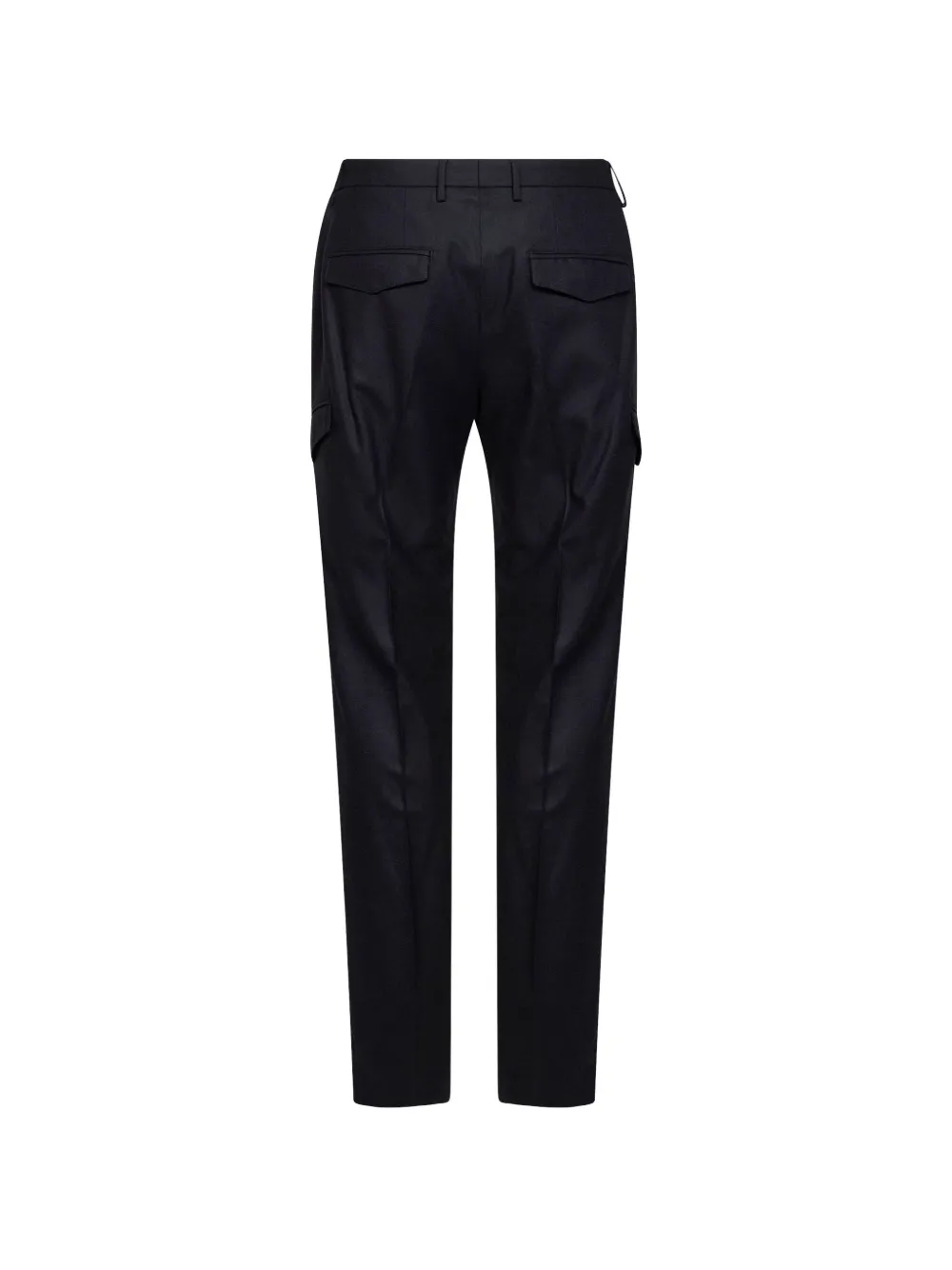 Tagliatore pleated tapered pants Zwart