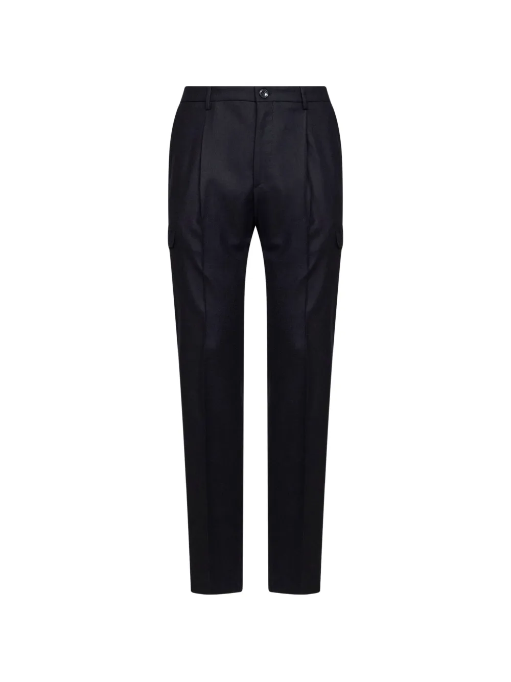 Tagliatore pleated tapered pants Zwart
