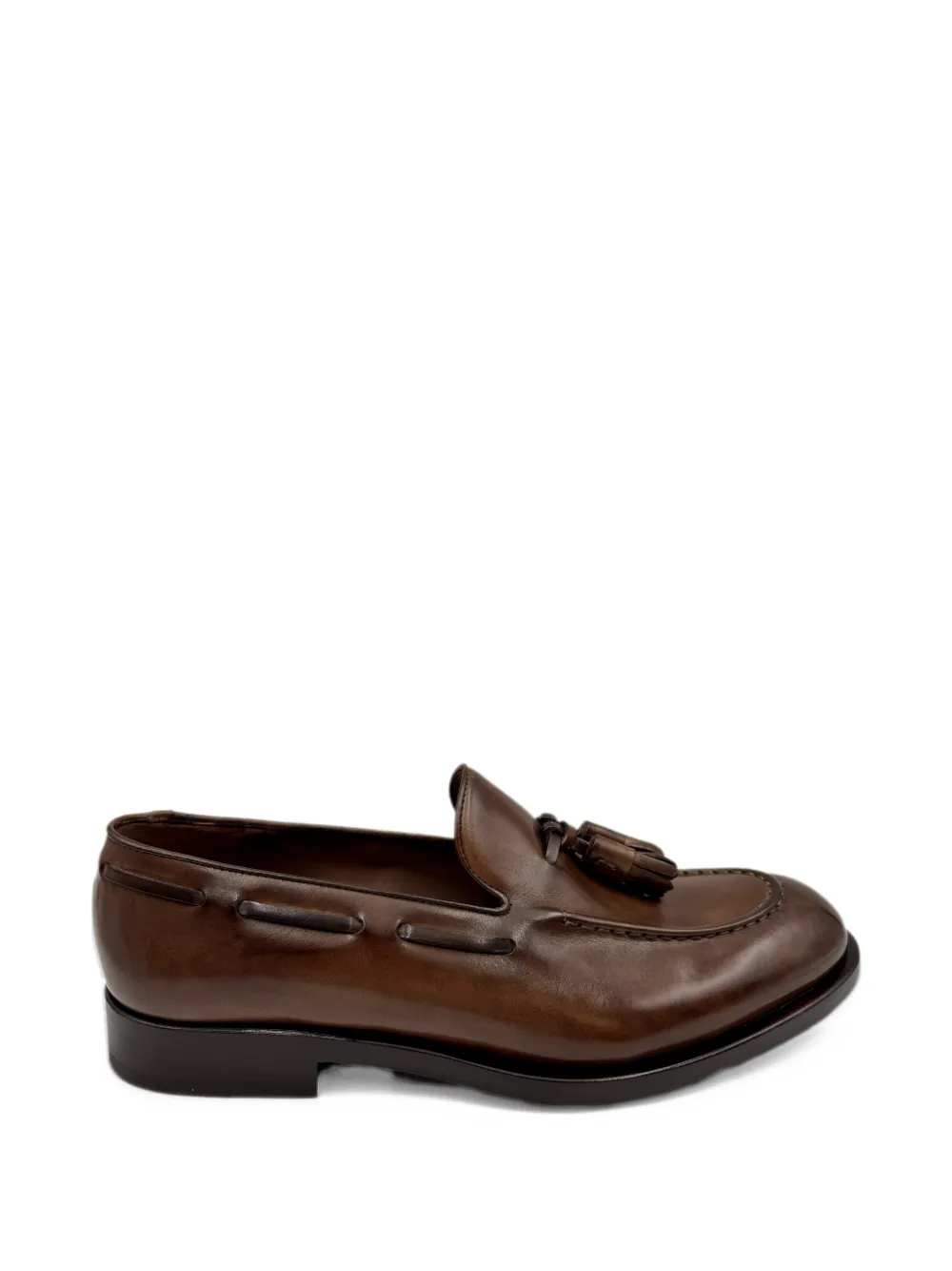 Fratelli Rossetti tassel leather loafers - Brown