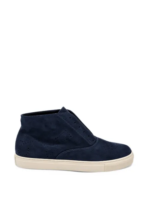 Fratelli Rossetti perforated suede sneakers