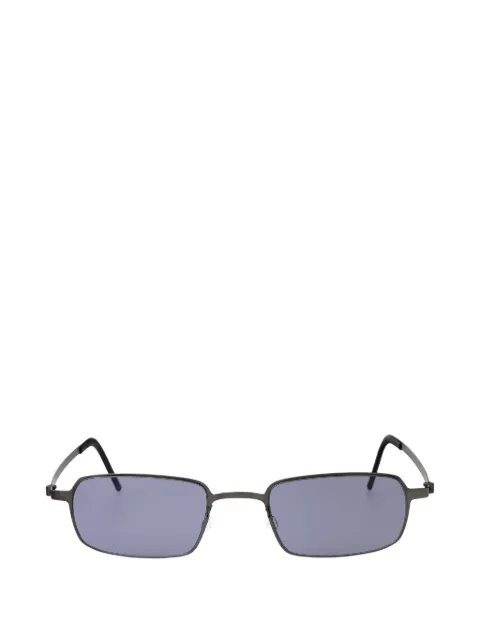 Lindberg titanium rectangle-frame sunglasses