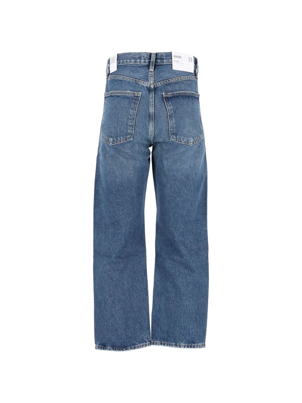 AGOLDE 90's Crop straight-leg jeans Blauw