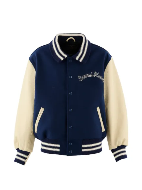 SAINT MXXXXXX x Golden Bear Sportswear Sacred Heart varsity jacket