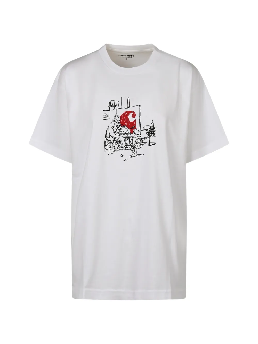 Carhartt WIP Old Painter T-shirt Wit