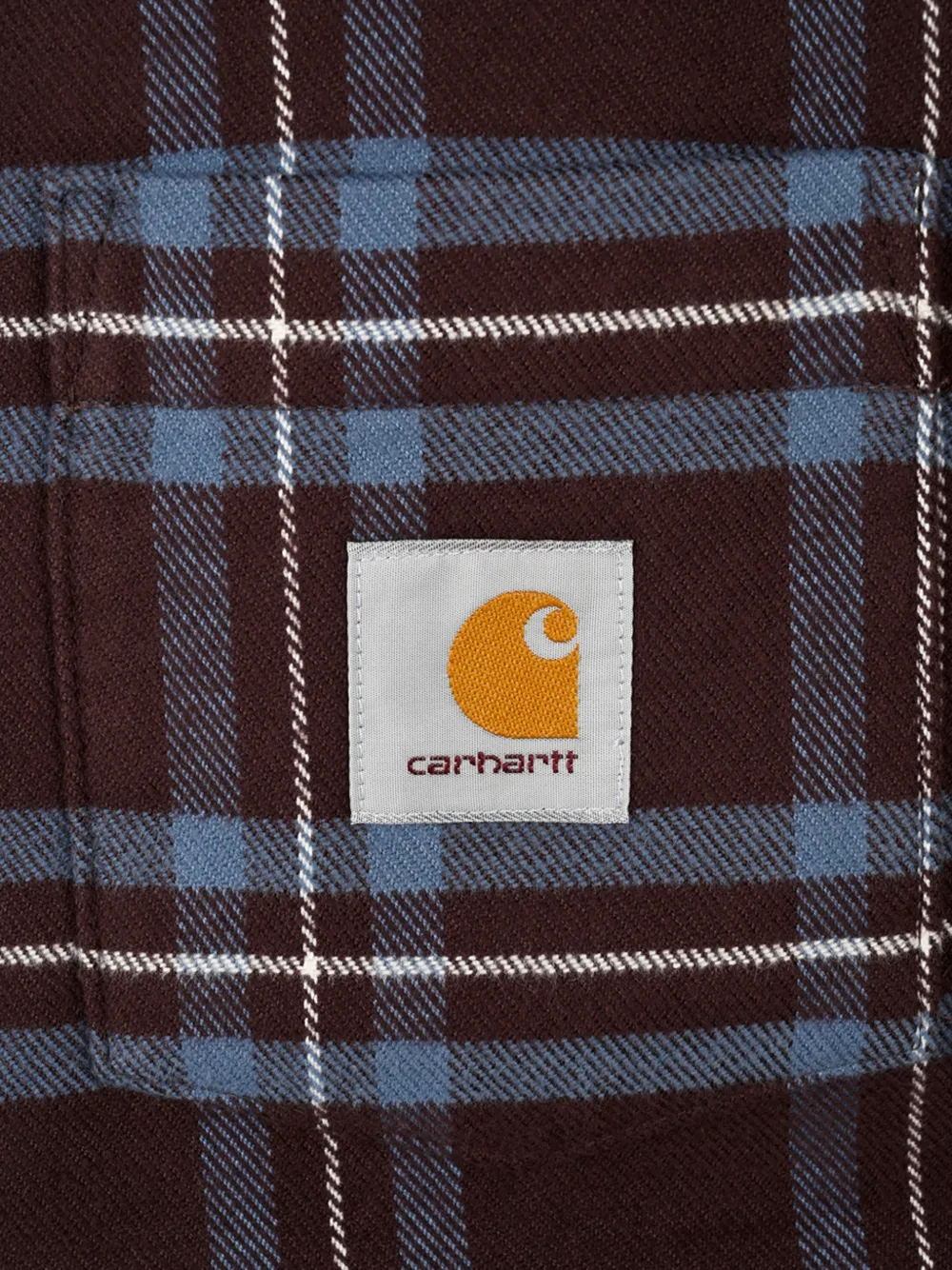 Carhartt WIP Baird check shirt jacket Bruin