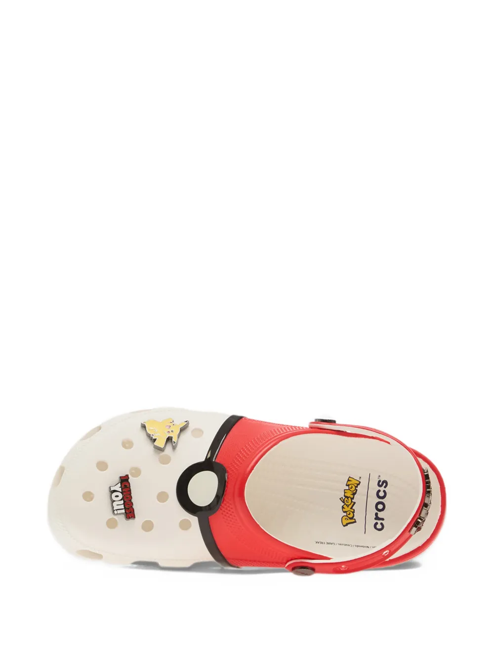 Crocs x Pokemon Poké Ball Classic clogs - Bianco