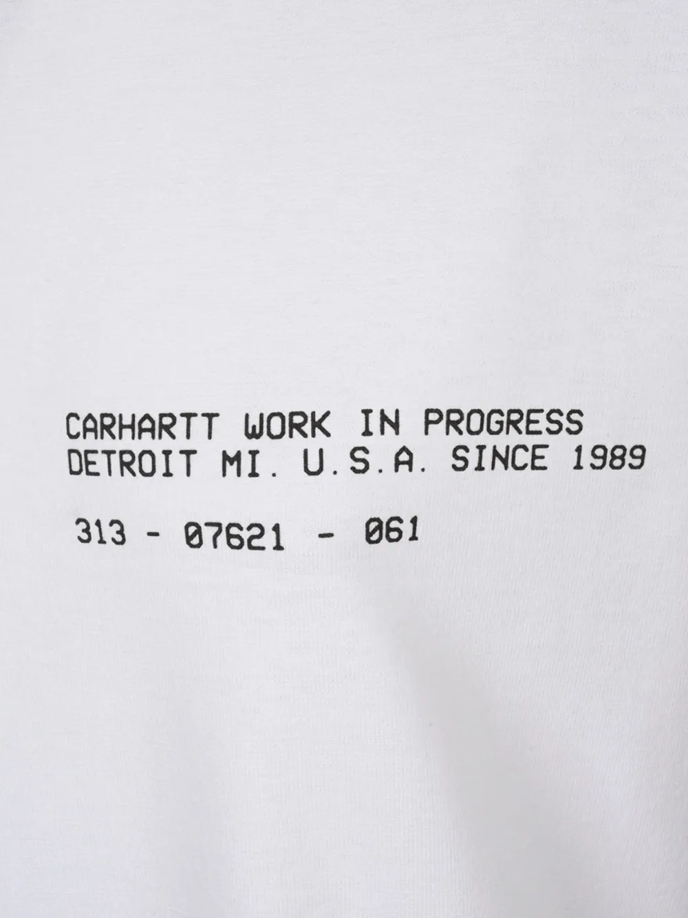 Carhartt WIP Feather Progress T-shirt Wit