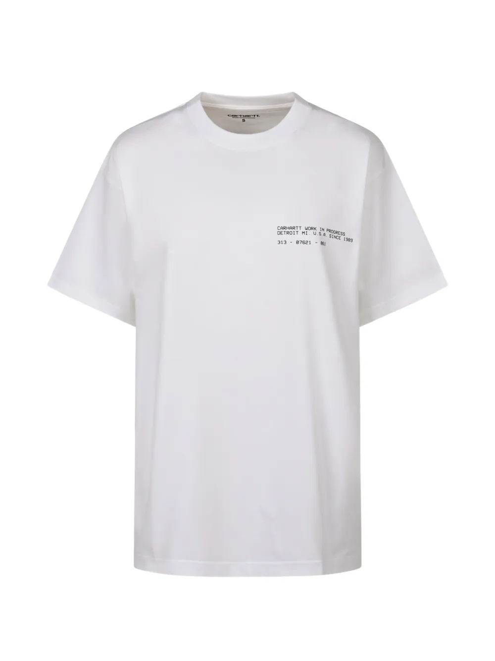 Carhartt WIP Feather Progress T-shirt Wit