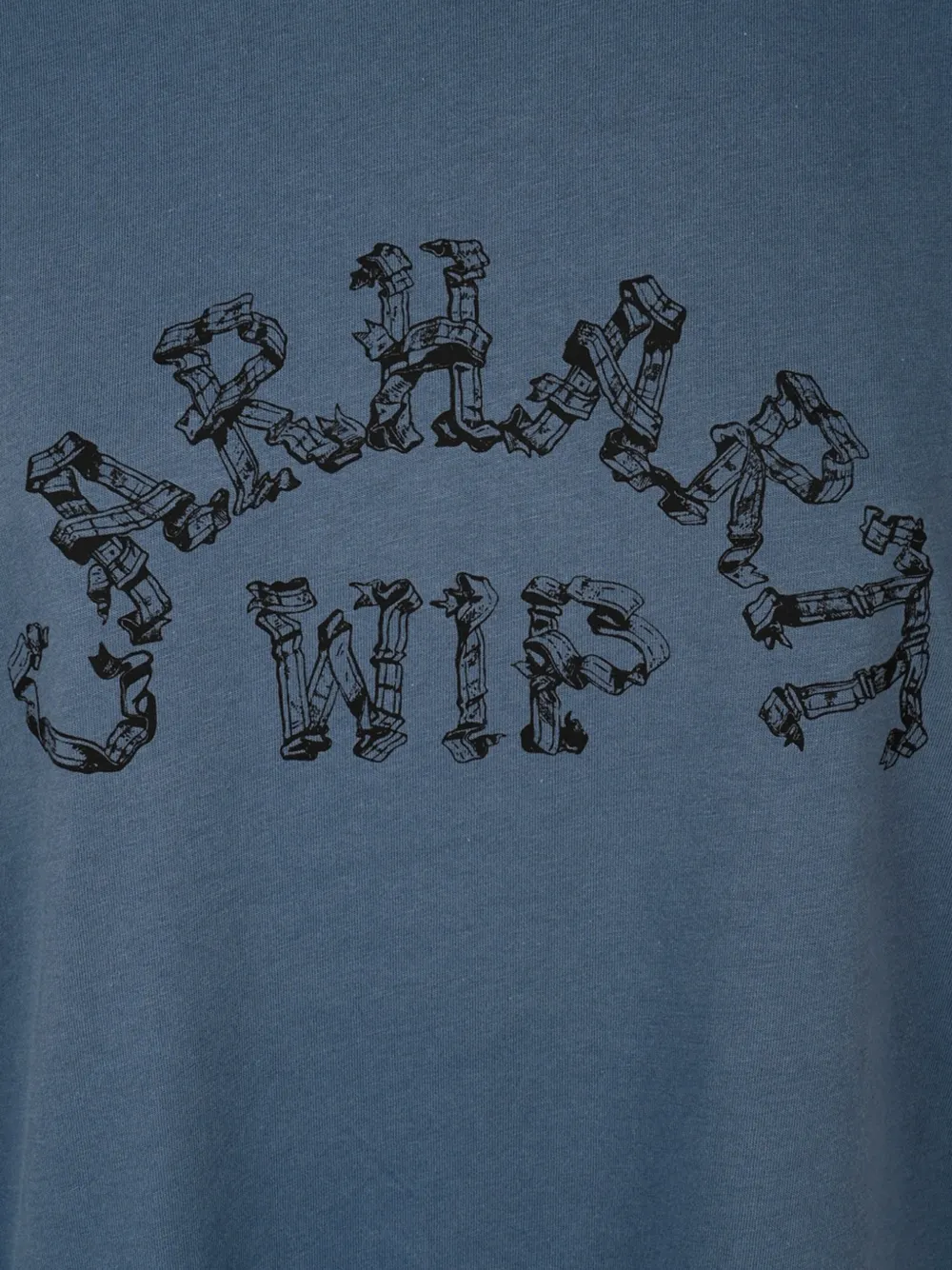 Carhartt WIP Ribbon Script T-Shirt Blauw