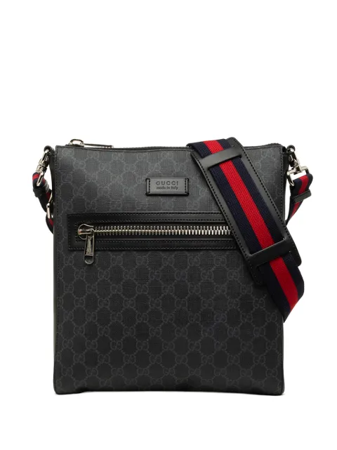 Gucci Pre-Owned 2000-2015 Medium GG Supreme Web Messenger Bag crossbody bag