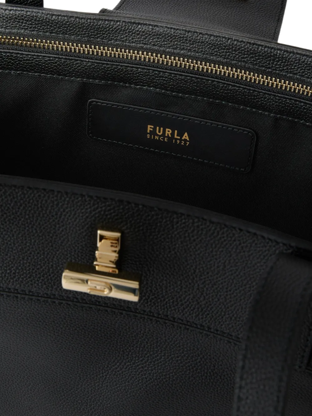 Furla Amelia tote bag Zwart