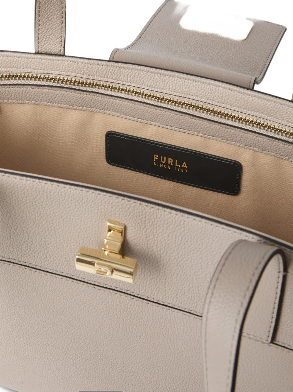 Furla Amelia tote bag Grijs