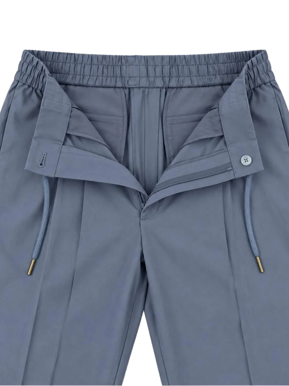 Tagliatore Newman drawstring trousers Blauw