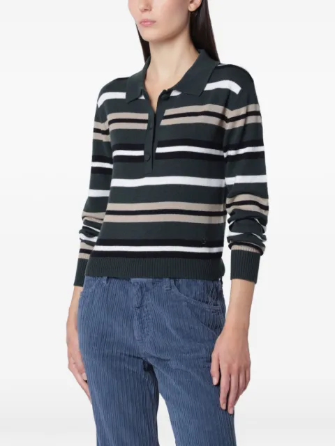 Alexandra Golovanoff Anna Light striped polo shirt
