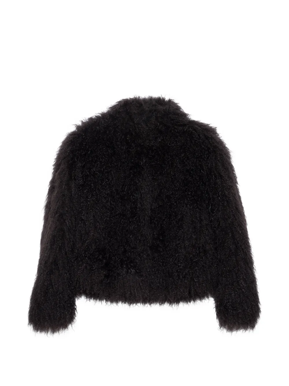 STAND STUDIO Myra faux fur jacket - Marrone
